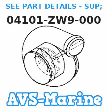 04101-ZW9-000 SEE PART DETAILS - SUP; TUBE ASSY., FUEL (Honda Code 6795595). Honda 