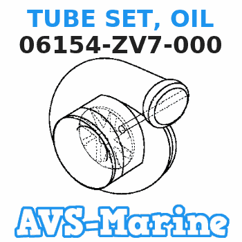 06154-ZV7-000 TUBE SET, OIL Honda 
