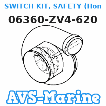 06360-ZV4-620 SWITCH KIT, SAFETY (Honda Code 2944262). Honda 
