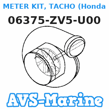 06375-ZV5-U00 METER KIT, TACHO (Honda Code 6796346). (NOT AVAILABLE) Honda 