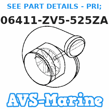 06411-ZV5-525ZA Honda SEE PART DETAILS - PRI; CASE, GEAR *NH282MU