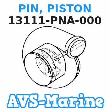 13111-PNA-000 PIN, PISTON Honda 