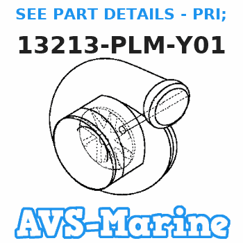 13213-PLM-Y01 SEE PART DETAILS - PRI; BEARING C, CONNECTING ROD (BROWN) (DAIDO) Honda 