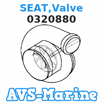 0320880 SEAT,Valve JOHNSON 