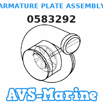 0583292 ARMATURE PLATE ASSEMBLY JOHNSON 