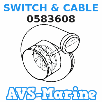 0583608 SWITCH & CABLE JOHNSON 