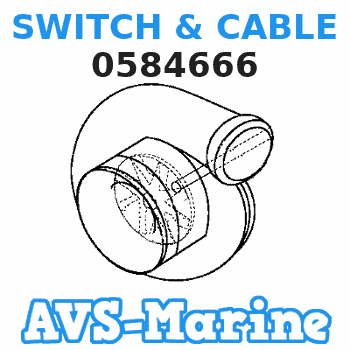 0584666 SWITCH & CABLE JOHNSON 