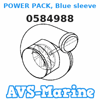 0584988 POWER PACK, Blue sleeve JOHNSON 