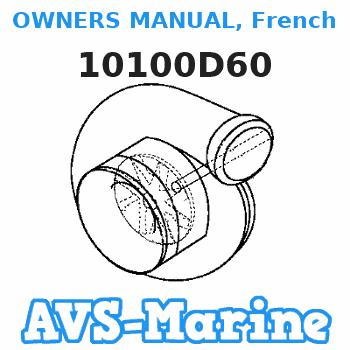 10100D60 OWNERS MANUAL, French Mariner 