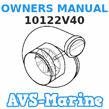 10122V40 OWNERS MANUAL Mariner 