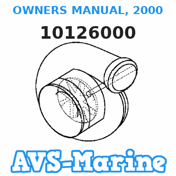 10126000 OWNERS MANUAL, 2000 Mariner 