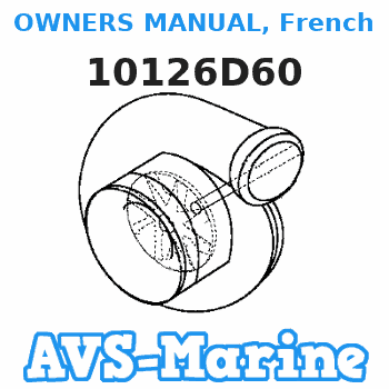 10126D60 OWNERS MANUAL, French Mariner 