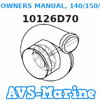 10126D70 OWNERS MANUAL, 140/150/175/200 2-Stroke, French Mariner 
