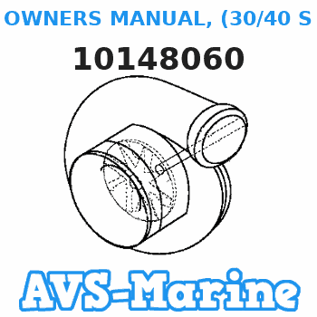 10148060 OWNERS MANUAL, (30/40 SeaPro/Marathon) Mariner 