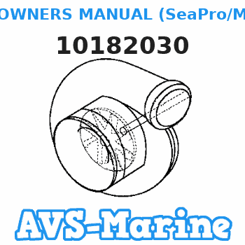 10182030 OWNERS MANUAL (SeaPro/Marathon) Mariner 