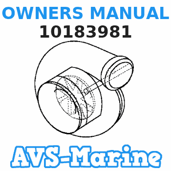 10183981 OWNERS MANUAL Mariner 