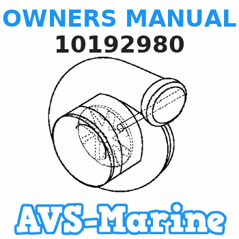 10192980 OWNERS MANUAL Mariner 
