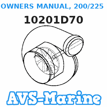 10201D70 OWNERS MANUAL, 200/225 DFI 3L 2-Stroke, French Mariner 