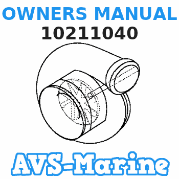 10211040 OWNERS MANUAL Mariner 