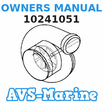 10241051 OWNERS MANUAL Mariner 