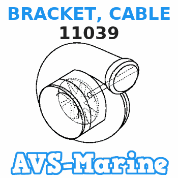 11039 BRACKET, CABLE Mariner 