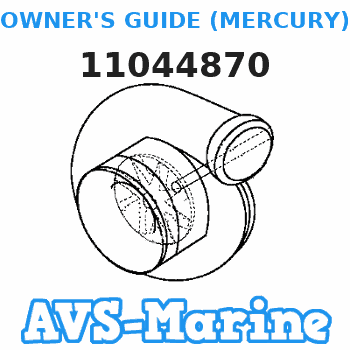 11044870 OWNER'S GUIDE (MERCURY) Mariner 