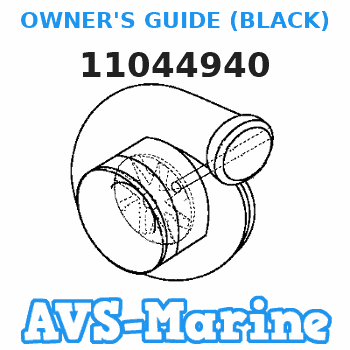 11044940 OWNER'S GUIDE (BLACK) Mariner 