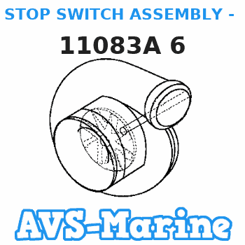 11083A 6 STOP SWITCH ASSEMBLY - WITH STOP SWITCH Mariner 