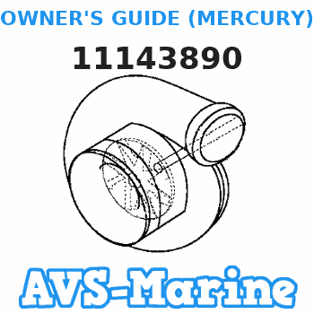 11143890 OWNER'S GUIDE (MERCURY) Mariner 