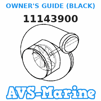 11143900 OWNER'S GUIDE (BLACK) Mariner 