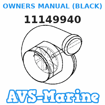 11149940 OWNERS MANUAL (BLACK) Mariner 