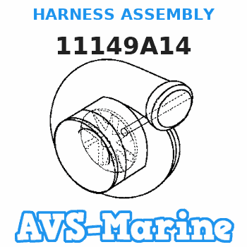 11149A14 HARNESS ASSEMBLY Mariner 
