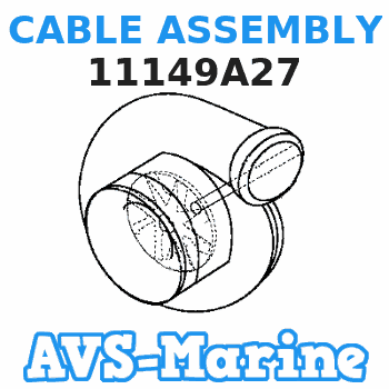 11149A27 CABLE ASSEMBLY Mariner 