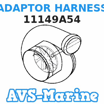 11149A54 ADAPTOR HARNESS Mariner 