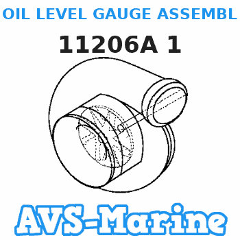 11206A 1 OIL LEVEL GAUGE ASSEMBLY Mariner 