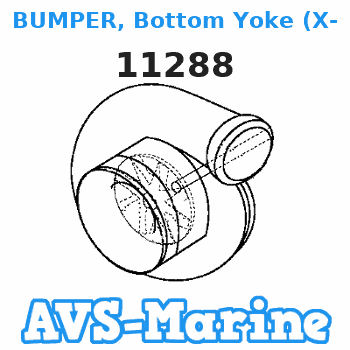 11288 BUMPER, Bottom Yoke (X-Long Mariner 