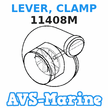11408M LEVER, CLAMP Mariner 