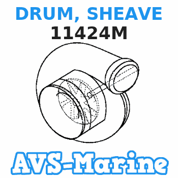 11424M DRUM, SHEAVE Mariner 