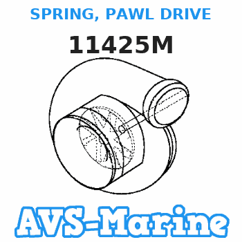 11425M SPRING, PAWL DRIVE Mariner 