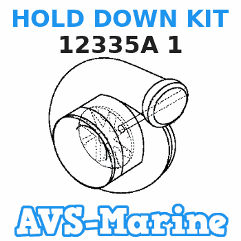 12335A 1 HOLD DOWN KIT Mariner 