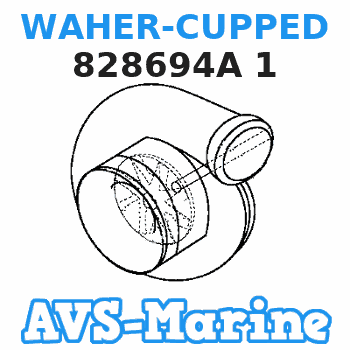 828694A 1 WAHER-CUPPED Mariner 