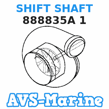 888835A 1 SHIFT SHAFT Mariner 