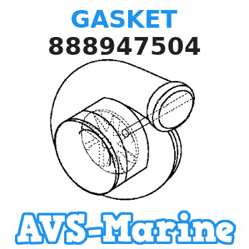 888947504 GASKET Mariner 