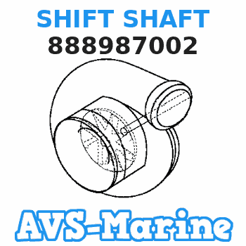 888987002 SHIFT SHAFT Mariner 