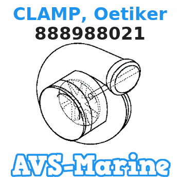 888988021 CLAMP, Oetiker Mariner 