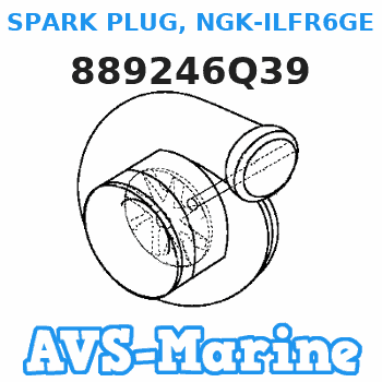 889246Q39 SPARK PLUG, NGK-ILFR6GE Mariner 