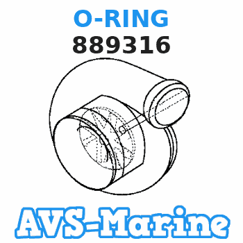 889316 O-RING Mariner 