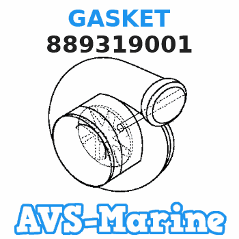 889319001 GASKET Mariner 