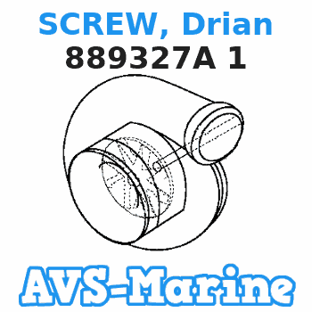 889327A 1 SCREW, Drian Mariner 