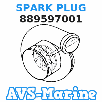 889597001 SPARK PLUG Mariner 